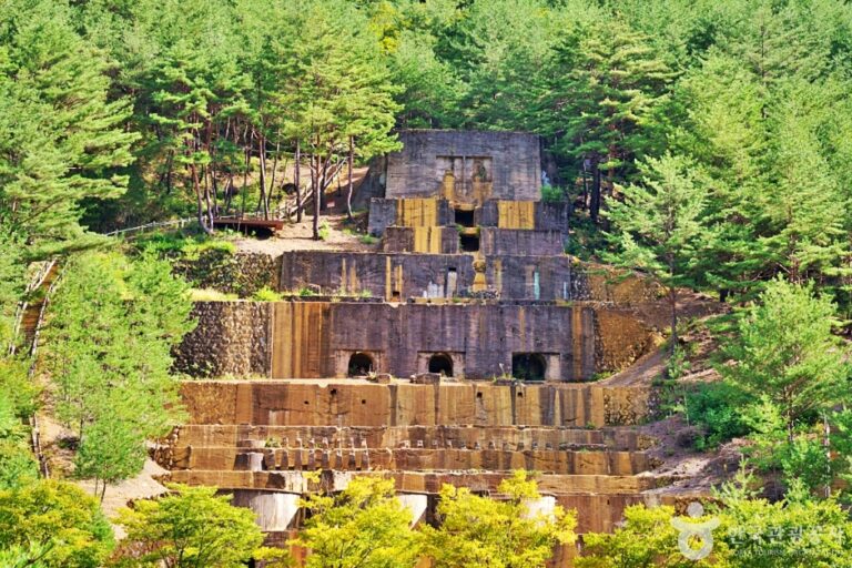 [경북] 영양 구 용화광산 선광장