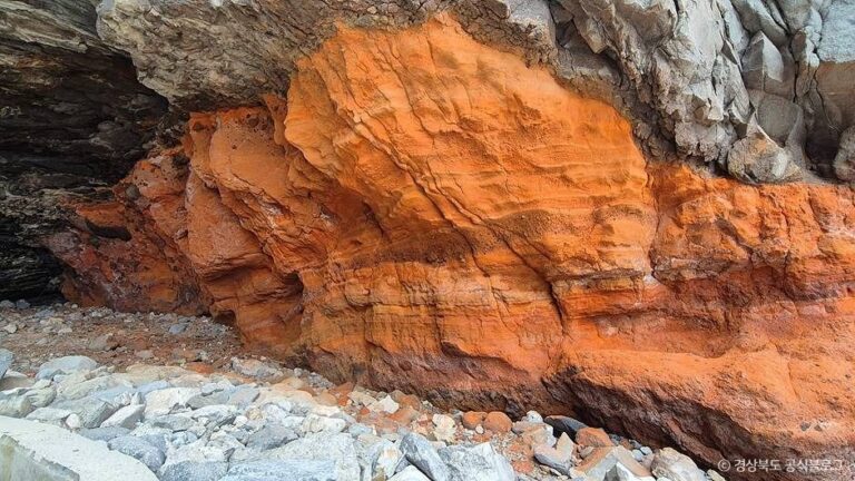 [경북] 황토굴 (울릉군, 독도 국가지질공원)