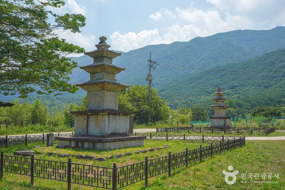 [경남] 산청 단속사지 동 삼층석탑