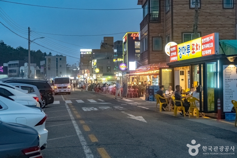 [강원] 동명항 포장마차 거리