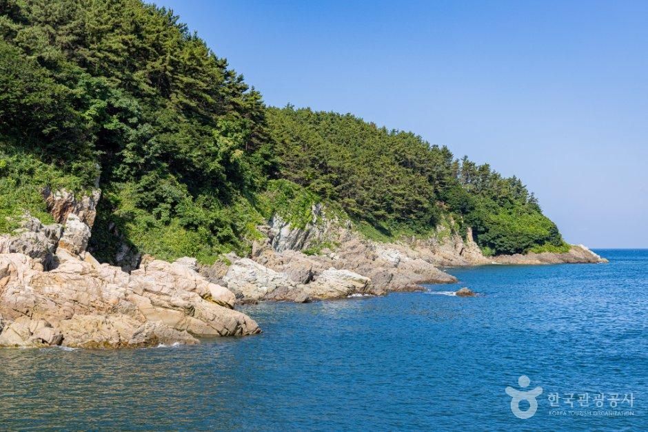 [충남] 호도 해변기암절벽